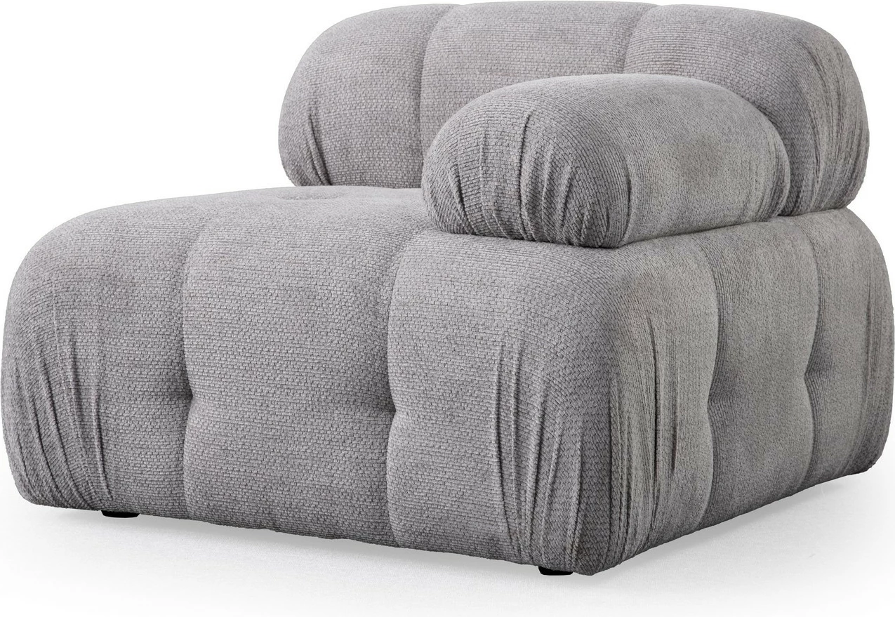 Kënd-sofë Atelier del Sofa, Petite 3, ngjyrë gri e çelët