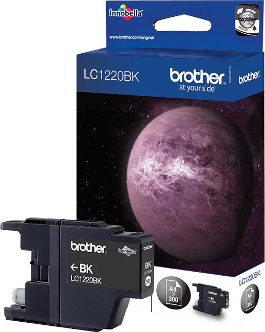 Toner Brother LC1220BK, i zi, 1 copë, 300 faqe