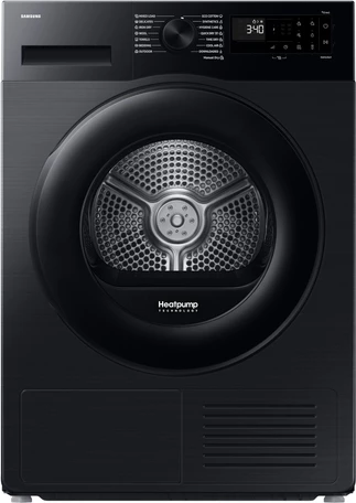 Tharëse rrobash Samsung DV90DG52A0ABLE 9 kg me pompë nxehtësie, e zezë
