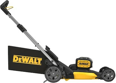 Kositëse bari DeWALT DCMWP134N-XJ, 2x18V XR, 53cm, 67L, e verdhë/zezë