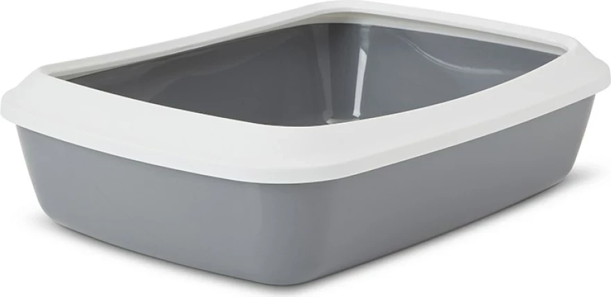 Kuti mbeturinash për mace SAVIC Iriz, 50cm, Plastikë, Gri