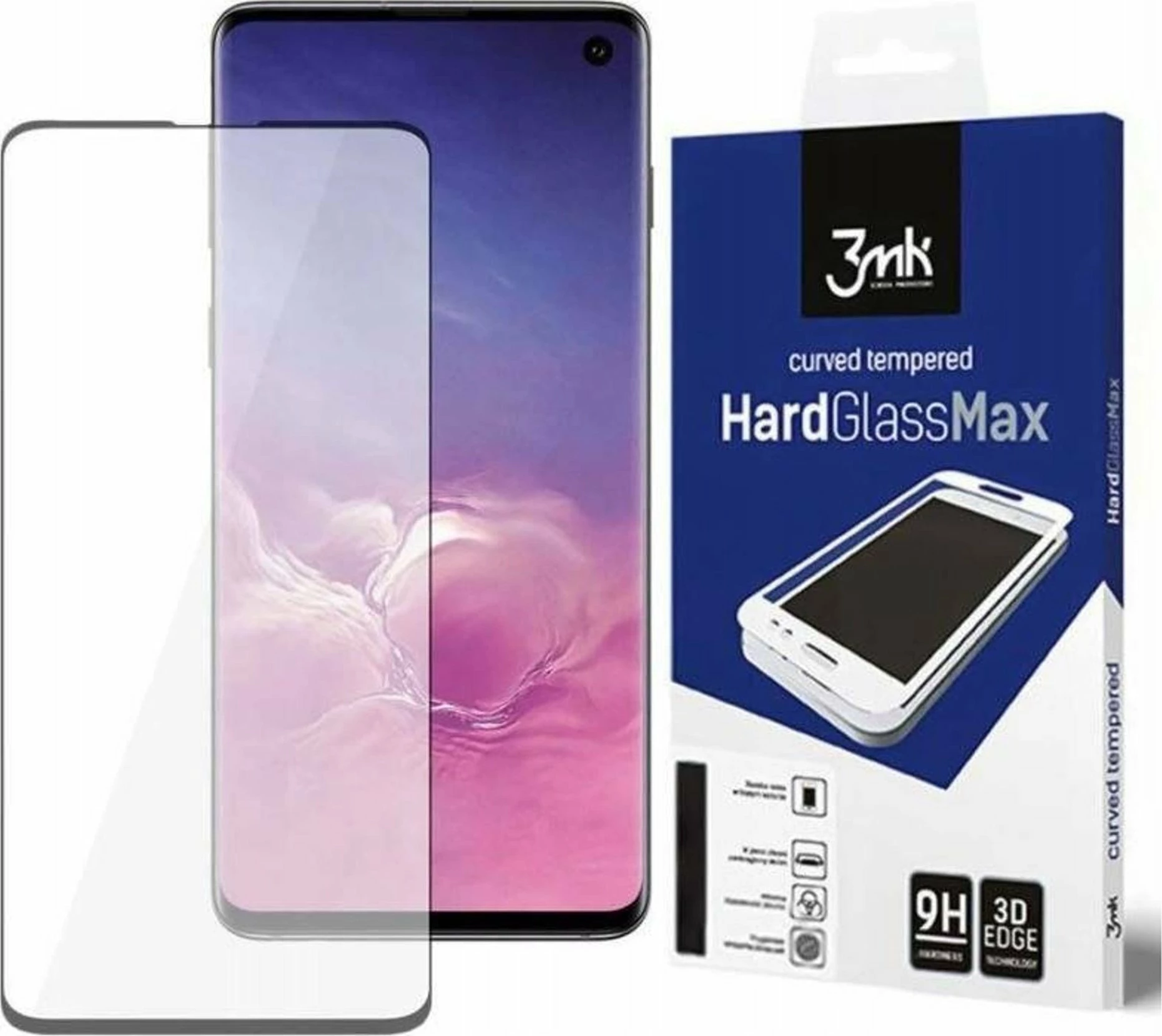 Xham mbrojtës mat 3MK HardGlass Matte Max për Samsung Galaxy S24 Ultra, 1 copë