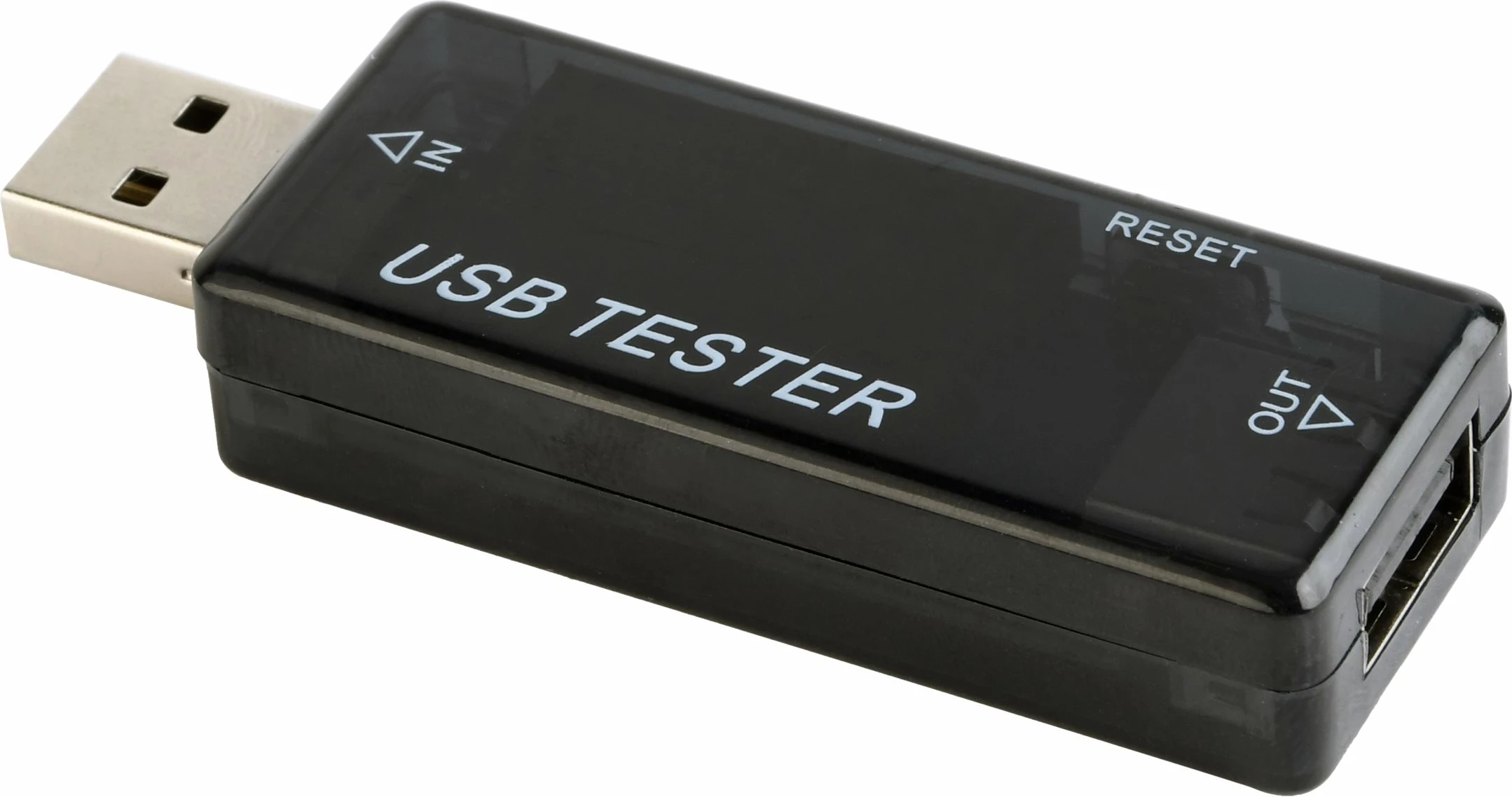 Matës energjie USB Gembird EG-EMU-03, Quick Charge, i zi