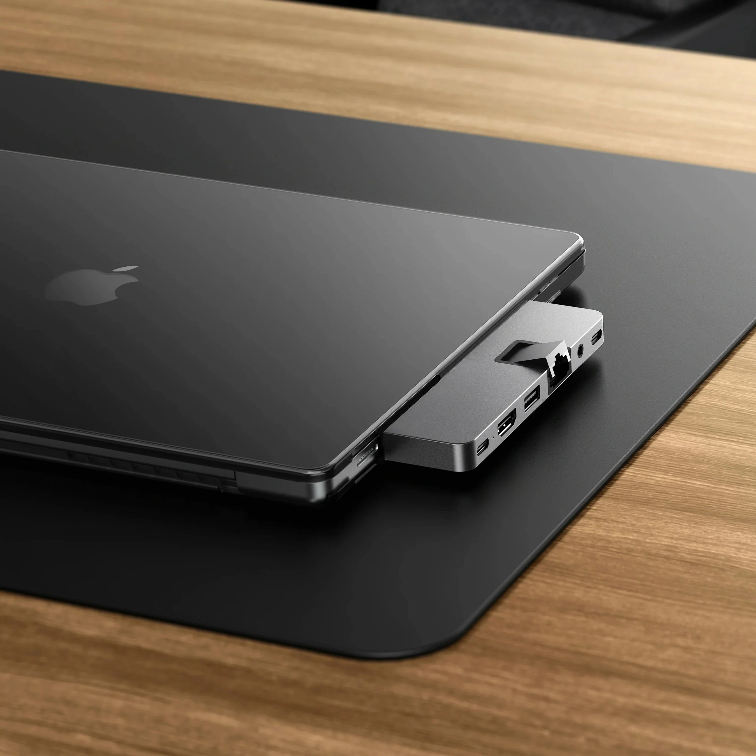 Stacion dokimi Targus HyperDrive Dual USB-C TB, 7 porte, 6K Ultra HD, gri