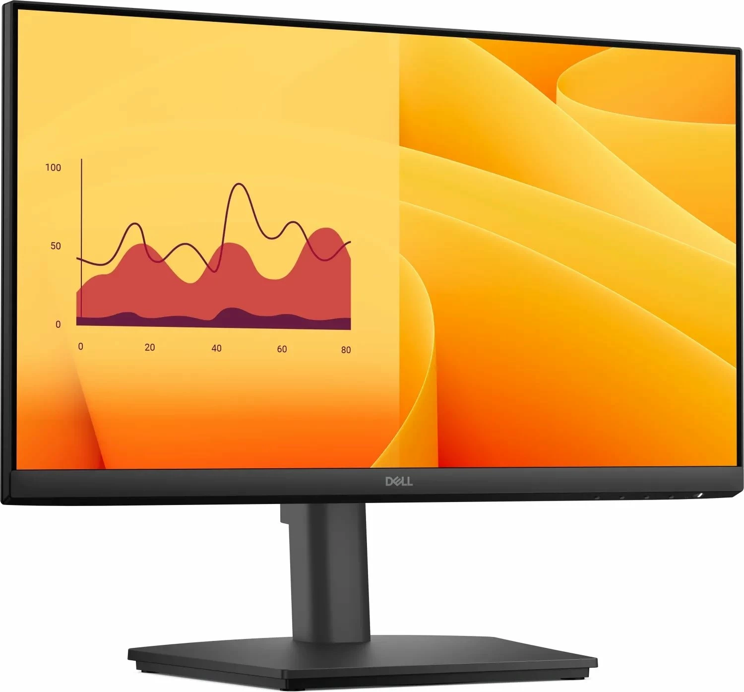 Monitor Dell Pro E2225HSM 22" Full HD 100Hz me altoparlantë, HDMI/DP/VGA, VESA, i zi