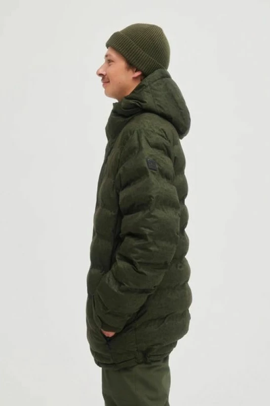 Jakne dimri për meshkuj O'Neill Xtrm Mountain 5K, e gjelbër