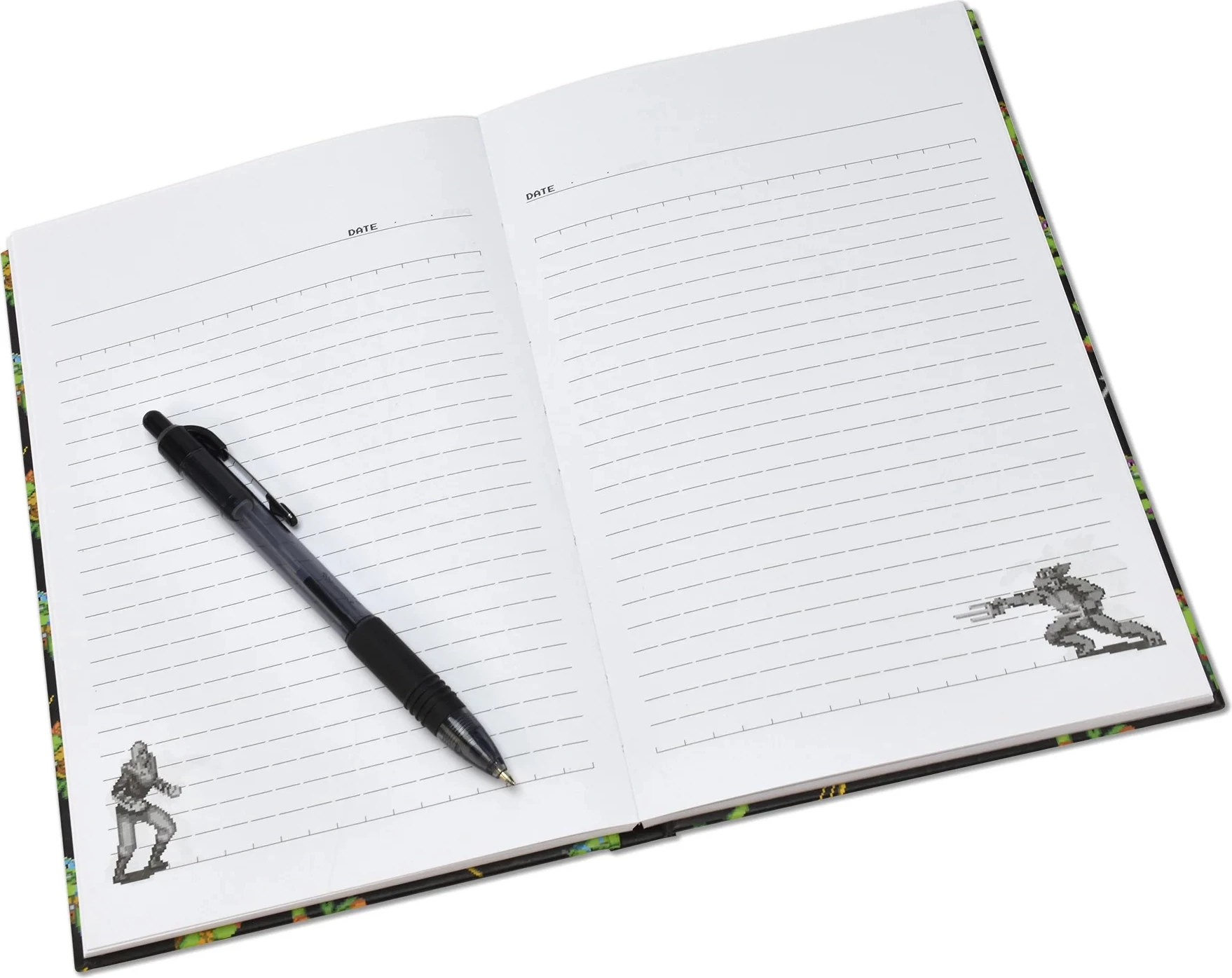 Fletore premium Blue Sky TMNT A5 120 faqe e vijëzuar, 80 g/m², kapak i fortë, e zezë