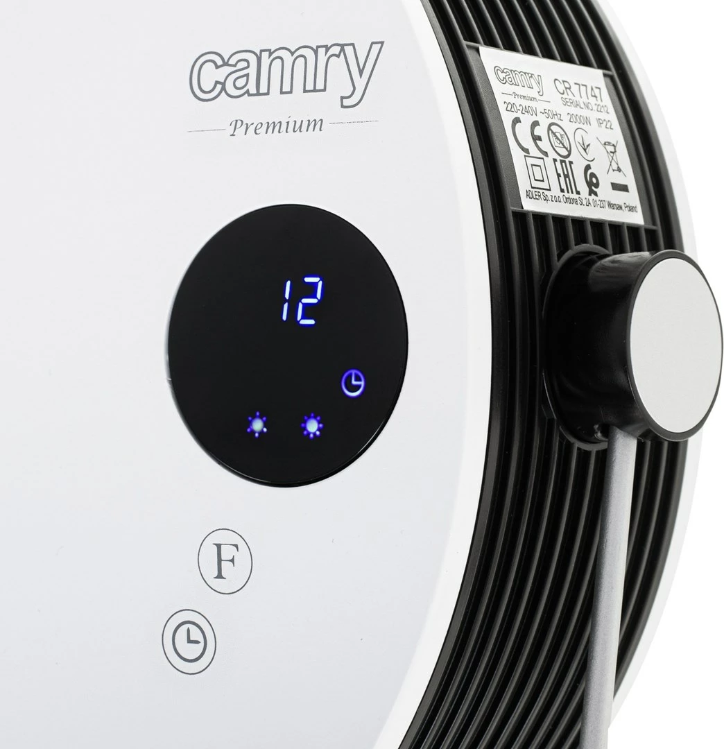 Radiator banjoje Adler CAMRY CR 7747, 2000 W, i bardhë