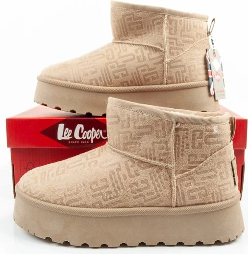 Çizme dimri për femra Lee Cooper, bezhë [Madhësia: 39]