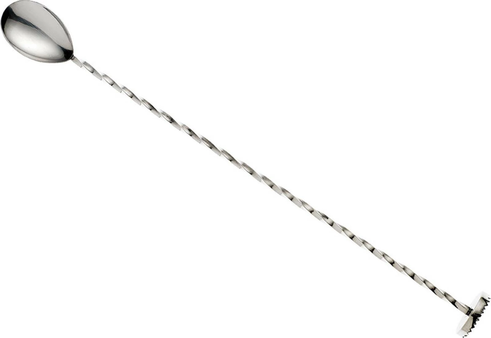 lugë baristi me shtypës, Barfly, 300 mm, çelik inoksi 18/8, ngjyra të ndryshme