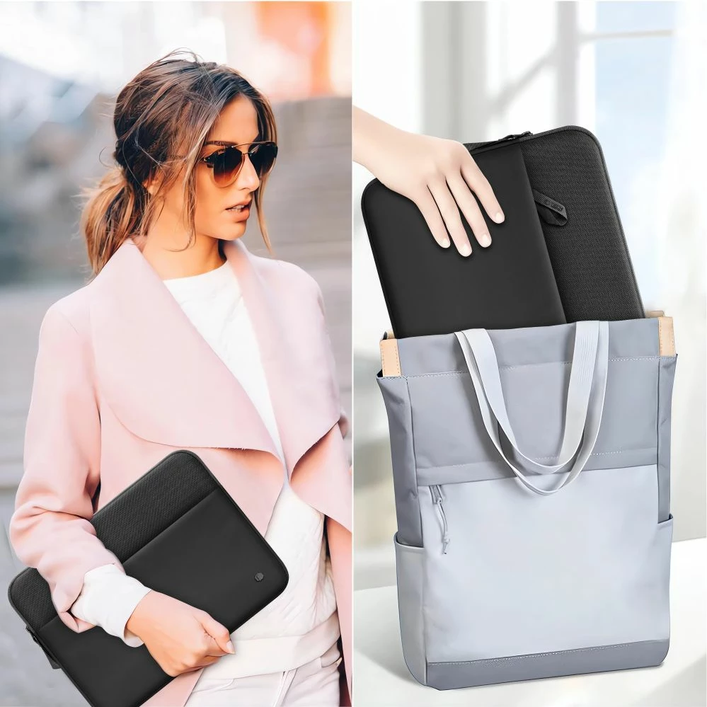Çantë sleeve për laptop Tech-Protect Sleeve 13-14", e zezë, 1 copë