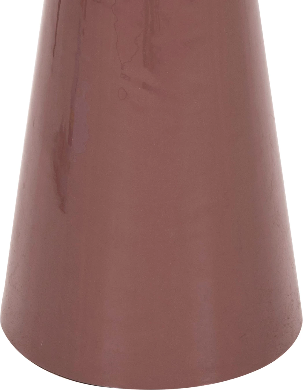 Tavolinë ndihmëse LATUR FH4250.06 metalike, ngjyrë kafe e kuqe-ari, Φ30,5x39-42H cm