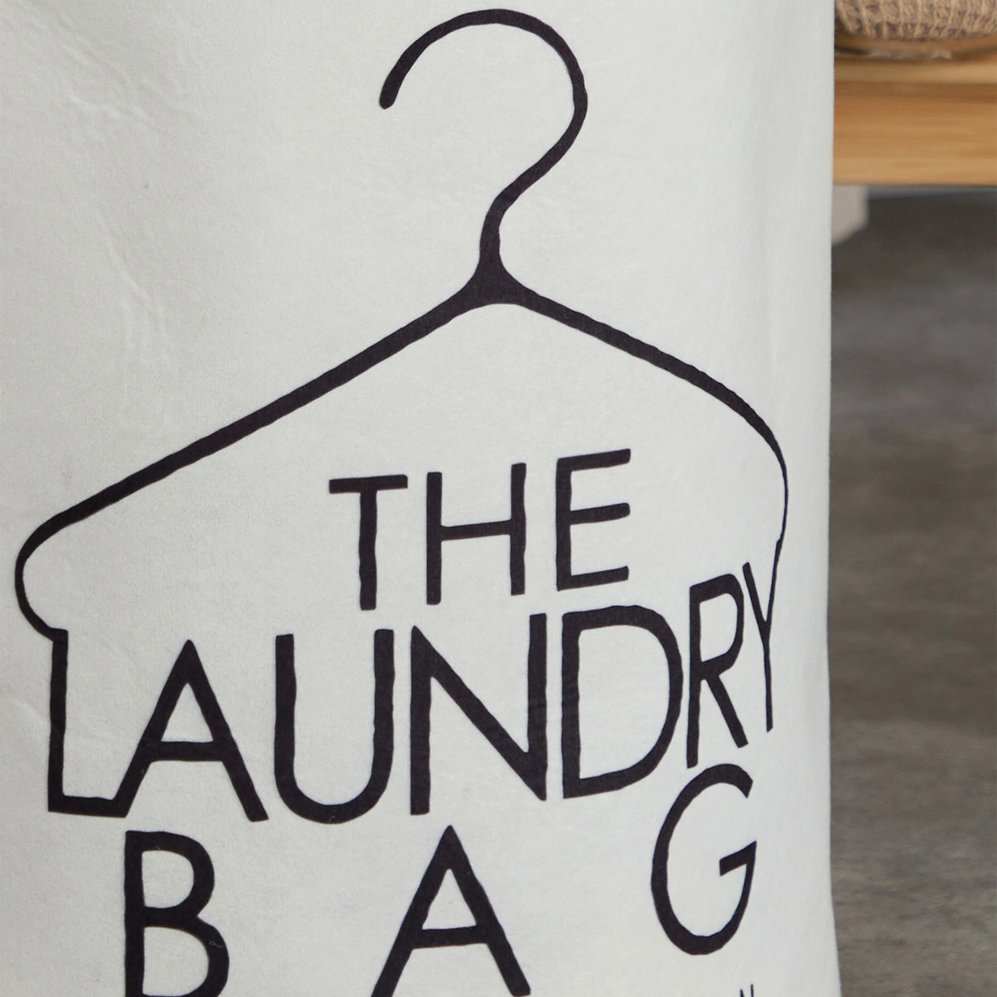 Shportë rrobash Evila Originals, Coco24035, e bardhë, 15x20x15cm