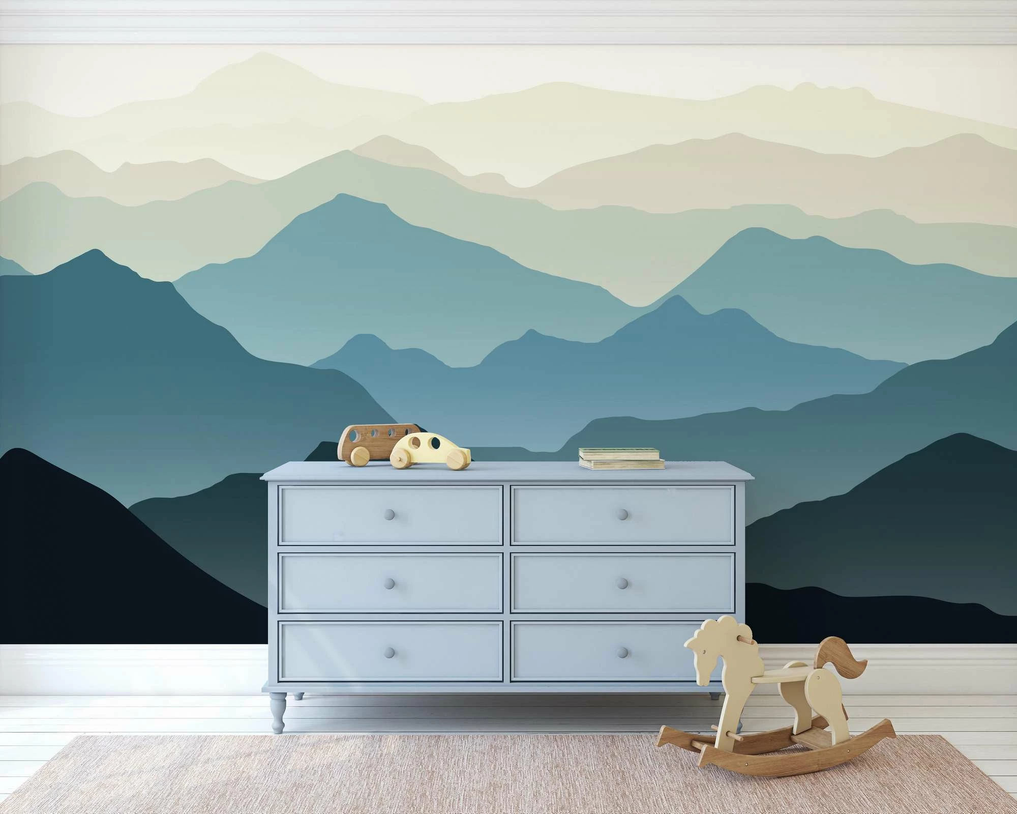 Murale muri Wallity, MDK-00132, 300x270cm