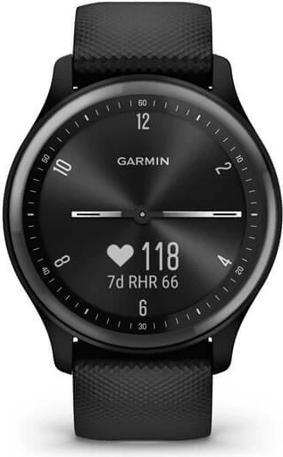 Smartwatch Garmin vívomove Sport, OLED, GPS, e zezë