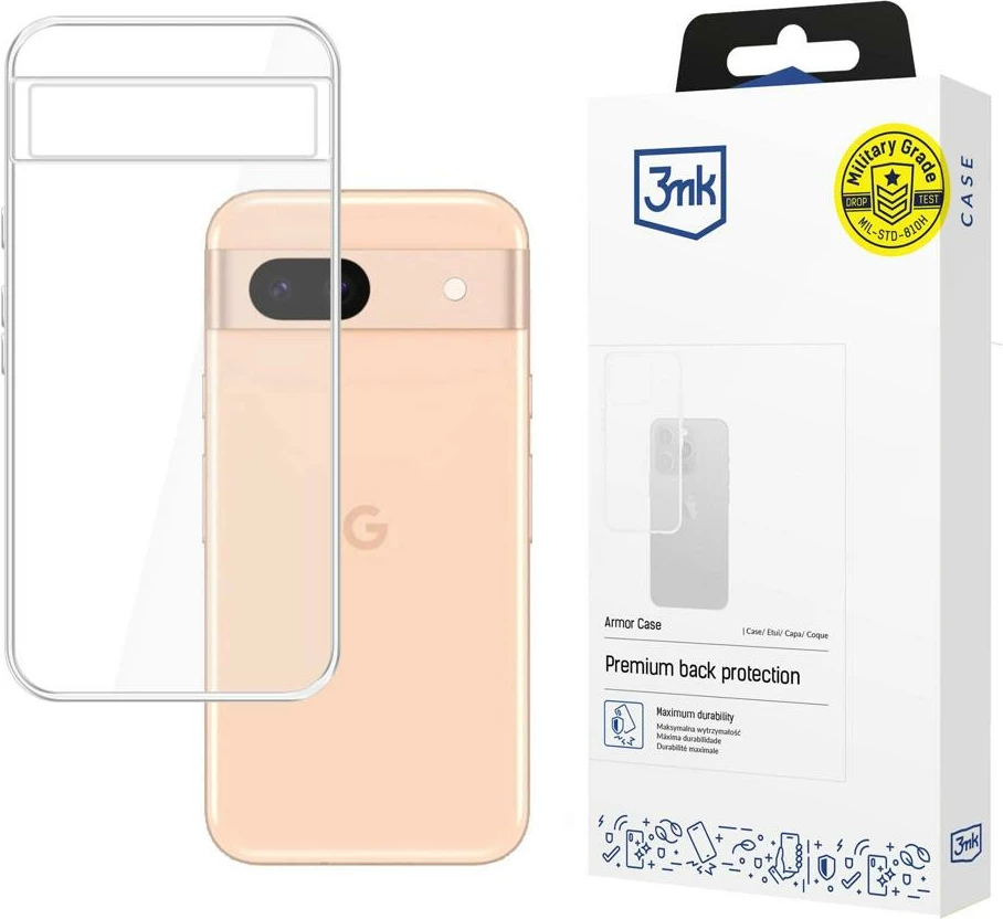 Mbështjellës 3mk Armor Case për Samsung Galaxy S22 Ultra 5G, Transparent