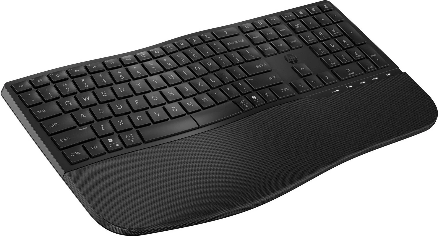 Tastierë HP 680 Comfort Dual-Mode, wireless, membrane, e zezë