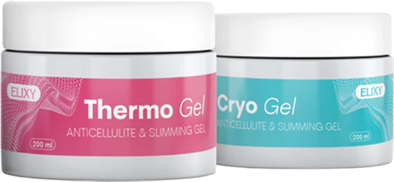 Set Anticelulit - Thermo & Cryo Gel - 2x200ml