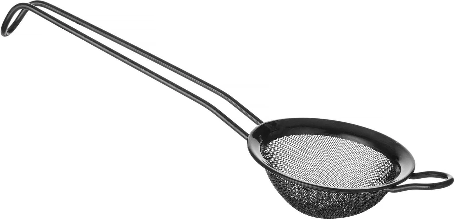 Sita për koktej, Bar Up, inox, ø75x220 mm, e zezë