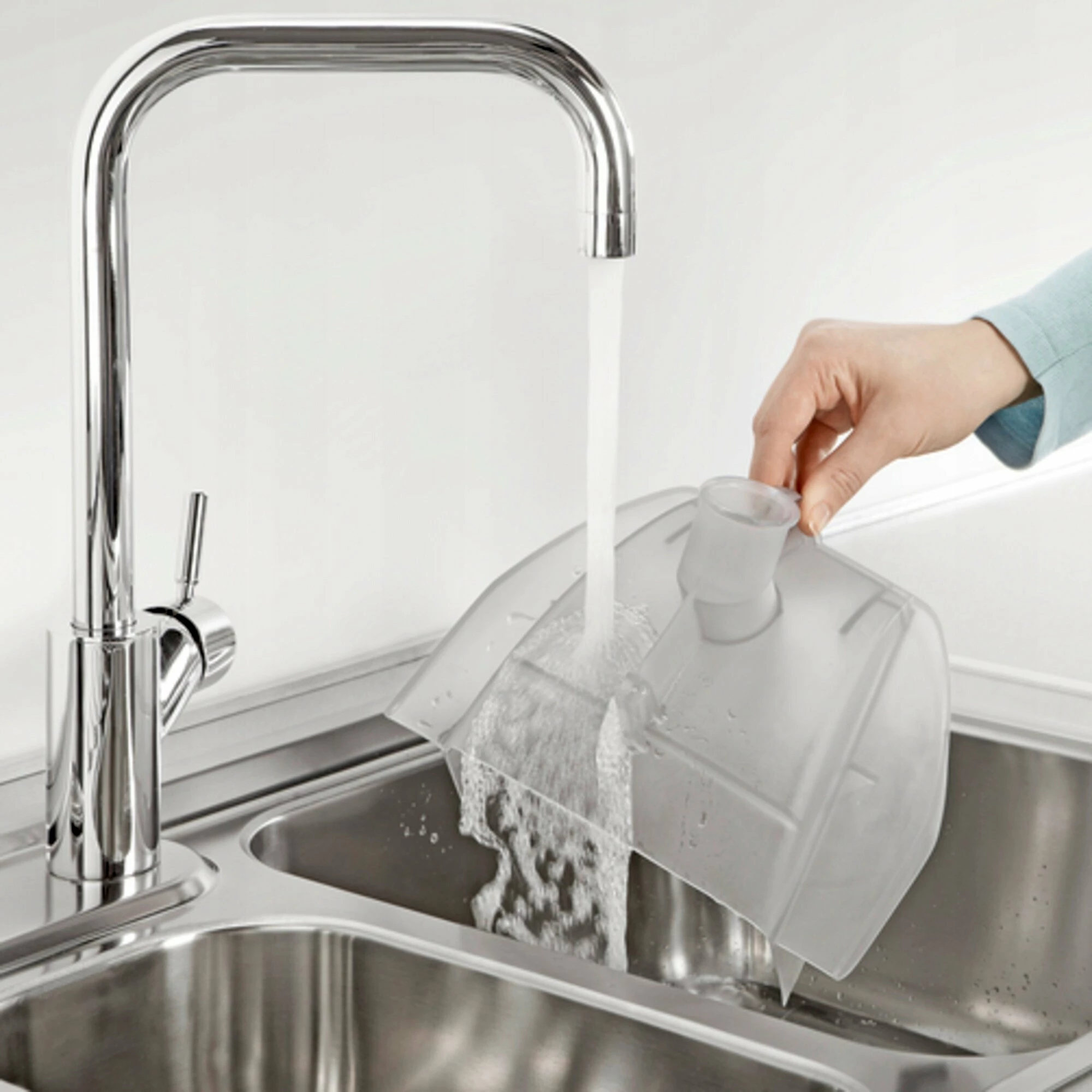 Fshesë elektrike Karcher DS 6 (1.195-250.0) 650W 2L HEPA 12, e bardhë