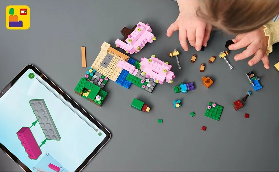 Set ndërtimi LEGO Minecraft 21260, 304 pjesë, multikolor