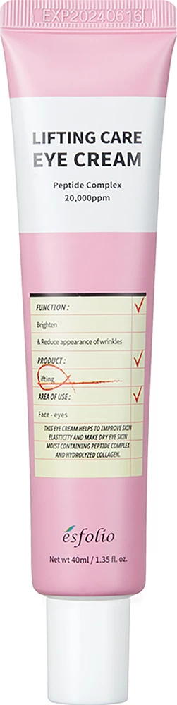 Krem për sy Esfolio Lifting Care Eye Cream për femra, 40ml