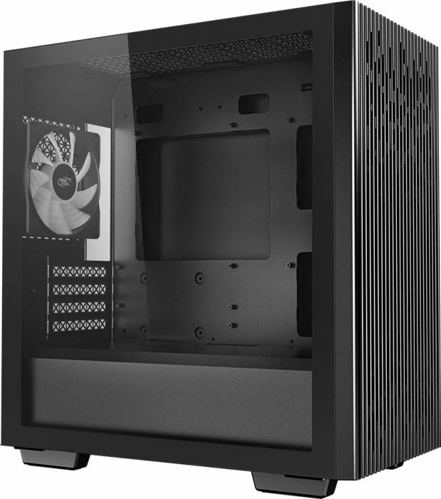 Kasë Deepcool MATREXX 40 3FS ARGB (DP-MATX-MATREXX40-3F) Micro-ATX Mini Tower, 3 ventilatorë 120 mm, xham i temperuar, e zezë