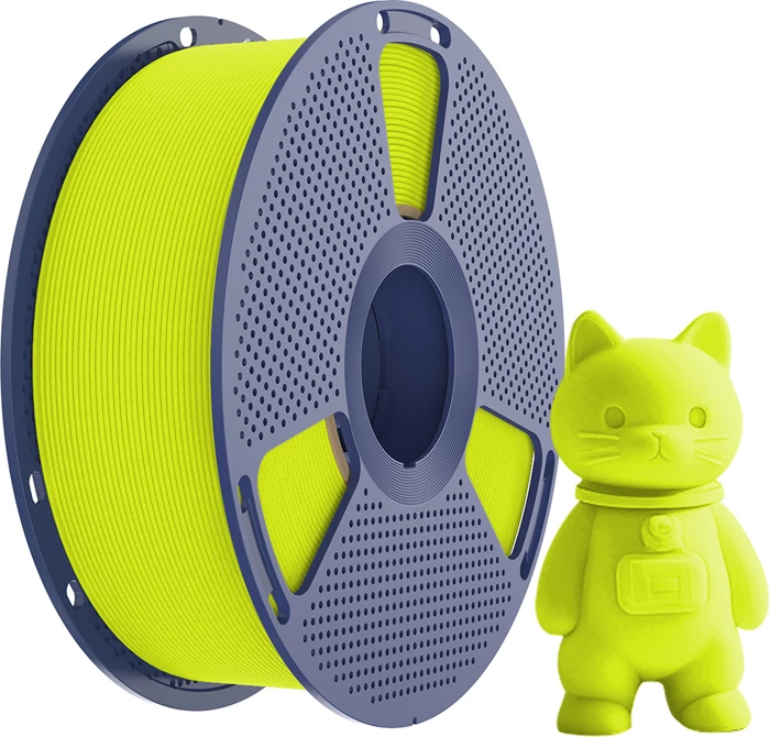 Filament për printim 3D Sunlu PLA Matte PLA M SG 1.75 mm 1 kg, jeshile e çelët