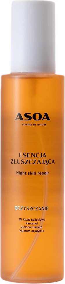Essence eksfoliuese për fytyrë Asoa Night Skin Repair, për femra, 150ml