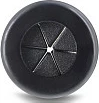 Gromet kabllosh DeLOCK 67326, 2 copë, Ø vrimë 27 mm, plastikë, zi