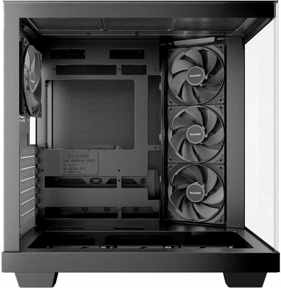 Kasë be quiet! Light Base 500 BGW83 Midi Tower, ATX/mATX/Mini-ITX, 4x 120mm PWM, pa RGB, e zezë