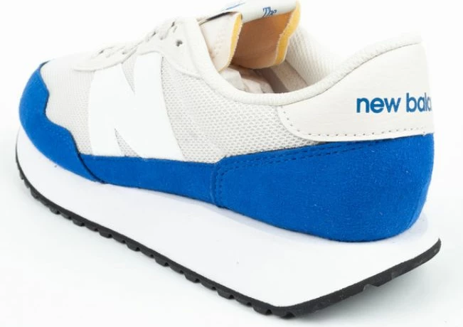Atlete për meshkuj New Balance M MS237PL1, të bardha dhe blu marine [Madhësia: 39.5]