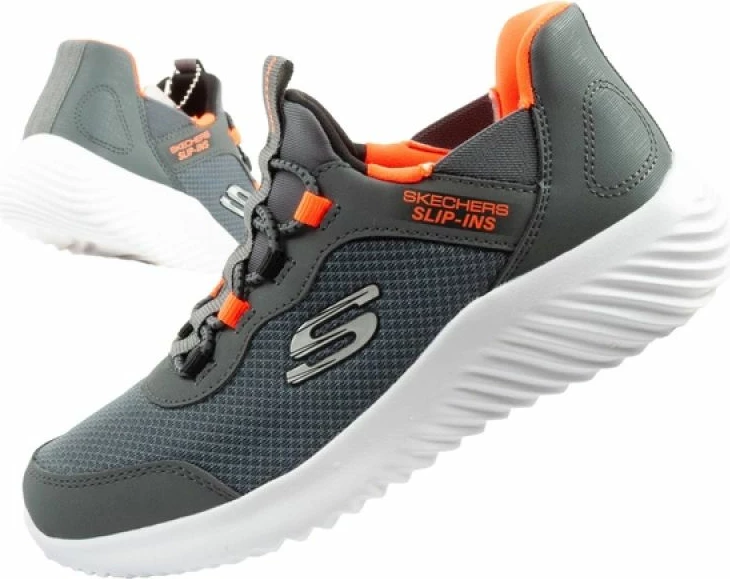 Atlete për fëmijë Skechers, gri