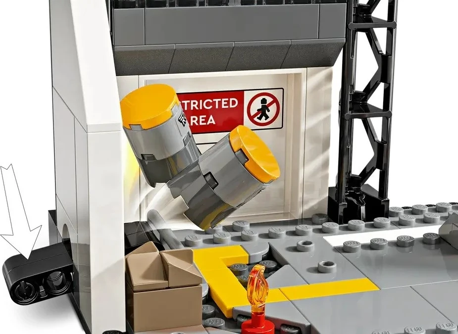 Set LEGO Marvel 76314 Captain America: Civil War Battle