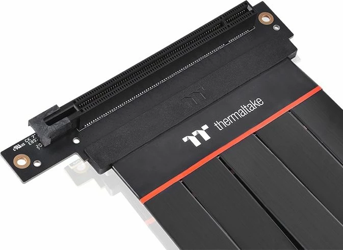 Riser PCI-E Thermaltake TT Premium PCI-E 4.0 Extender 200mm 90° (AC-060-CO1OTN-C2), zi
