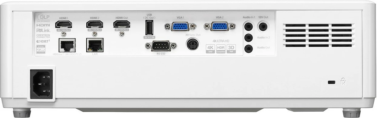Projektor Optoma ZK708T, Laser 4K UHD, 300000:1, 3x HDMI 2.0, i bardhë