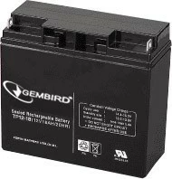 Bateri Gembird BAT-12V17AH/4, 12V, 17Ah, e zezë