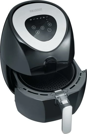 Fritezë me ajër, Severin, FR 2430, teknologji ajri i nxehtë, 6 programe automatike, shportë qeramike, zezë