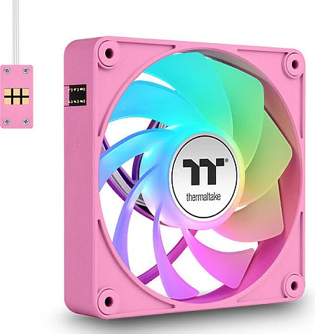Ventilator kasë Thermaltake CT140 EX Reverse ARGB Sync 140mm 3 copë rozë
