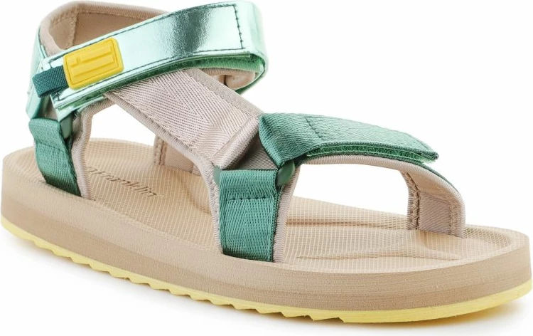 Sandale për femra D.Franklin, të gjelbra