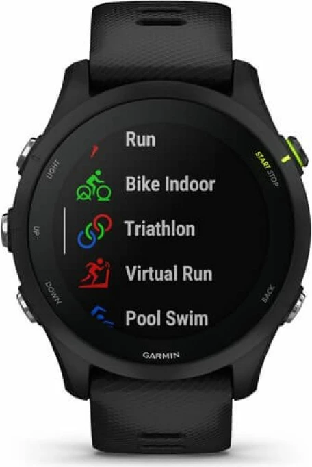 Orë sportive Garmin, e zezë