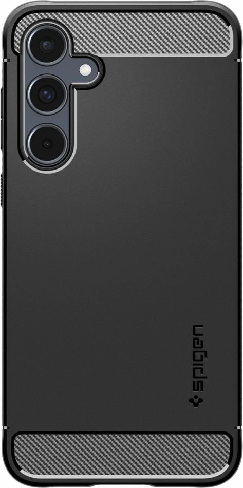 Mbështjellës Spigen Rugged Armor për Samsung Galaxy A55 5G, i zi