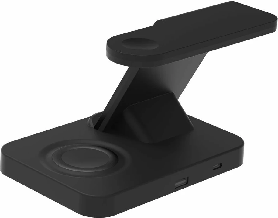 Karikues wireless 3-në-1 Tech-Protect QI15W-A37, 15W, i zi