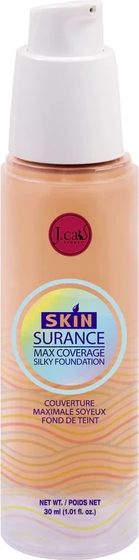 Fondatinë për femra J.Cat Beauty Skinsurance Max Coverage Silky Foundation Face Primer 108 Buff, 30ml