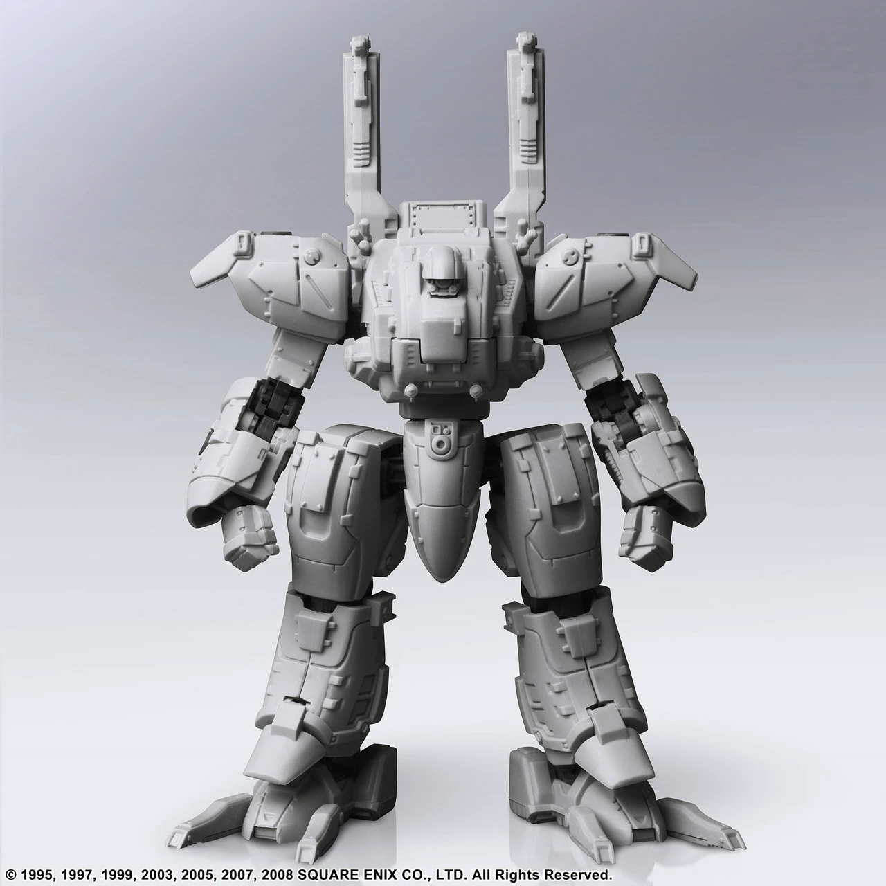 Model kit Square Enix Front Mission Structure Arts Vol. 1 Wanzer Giza 1/72 8.6 cm, gri e çelët