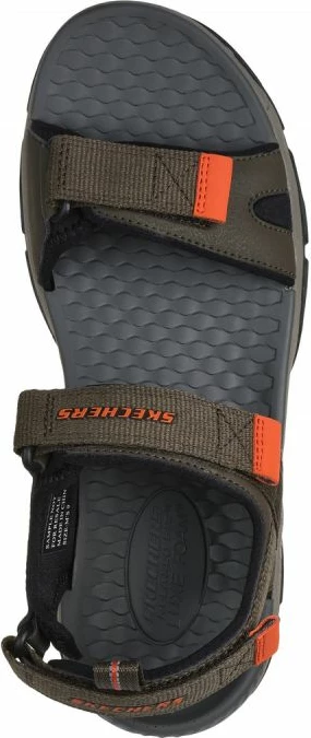 Sandale për meshkuj Skechers, të gjelbra