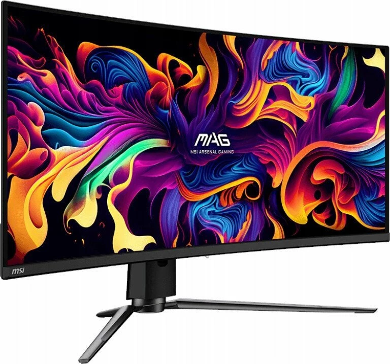 Monitor MSI MAG 341CQP QD-OLED 34\" UWQHD 175Hz i lakuar, i zi