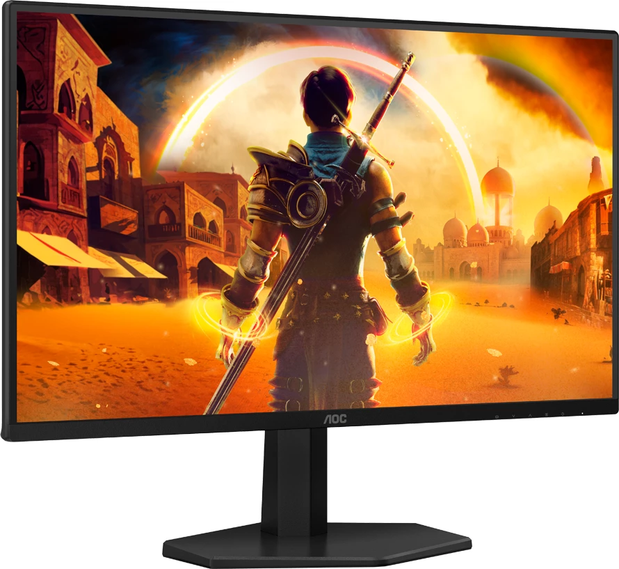 Monitor gaming AOC 25G42E 24.5\" FHD Fast IPS 180Hz 0.5ms HDR10 Adaptive Sync, zi/kuqe