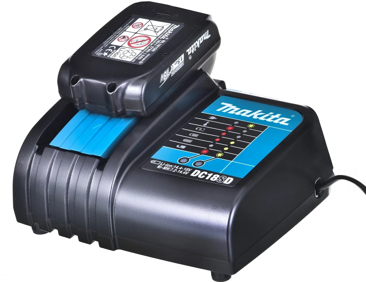 Gërshërë bari pa kabllo Makita DUM604SYX, 18V, Zi, Turkuaz