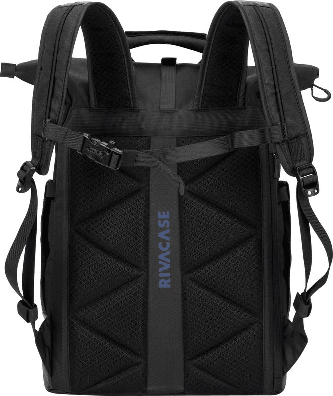 Çantë shpine RIVACASE 5321 Dijon 25L, rezistente ndaj ujit, për laptop/tablet 10.1", e zezë